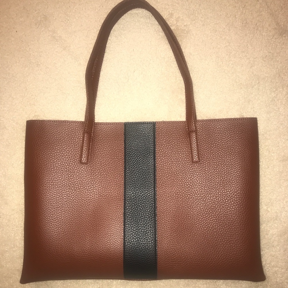 Vince Camuto Vegan Leather Tote
